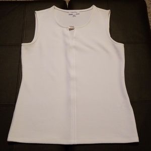 Calvin Klein top,  white medium